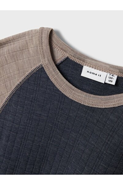 Name it Oberteil mit langen Ärmeln Merinowoll