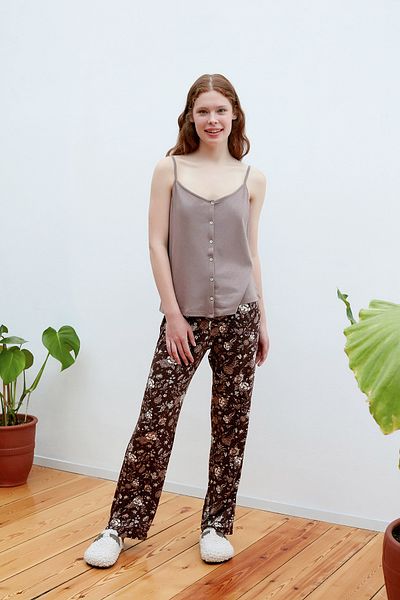 Penti Μπεζ Precious Pointel Tank Top
