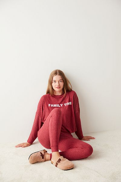 Penti Family Time Thermal Pants Pajama Set