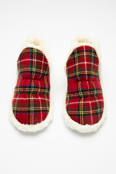 Penti Çok Renkli Mila Checked Short Panduf