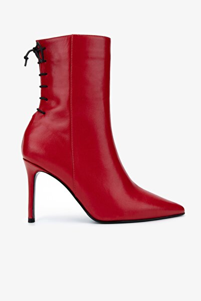 Valmenti Kadın Kırmızı Topuklu Bot
