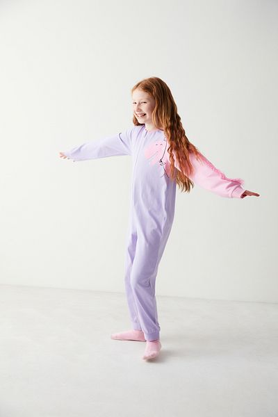 Penti Girl's Dino Jumpsuit