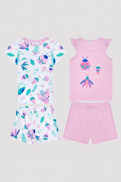 Penti Girl's Beetle 2-Piece Pajama Set