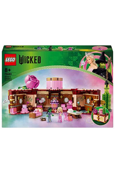 LEGO Wicked Glinda ve Elphaba’nın Yurdu 75683 - 8 Yaş ve Üzeri Çocuklar için 2 Mini Bebek İ?