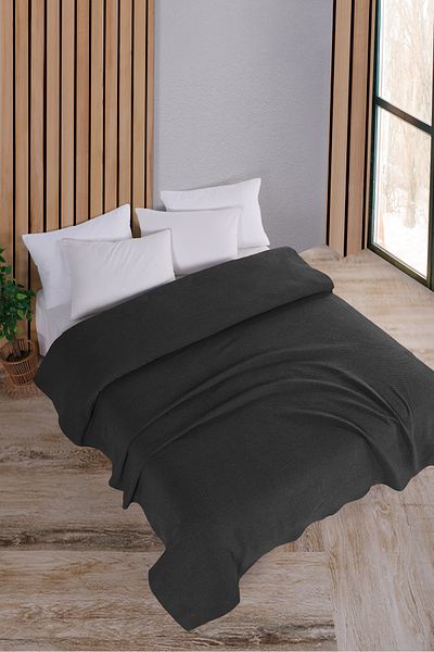 Evim Cotton Aden Anthracite - Πολλαπλό Κάλυμμα Κρεβατιού 200x230 εκ.