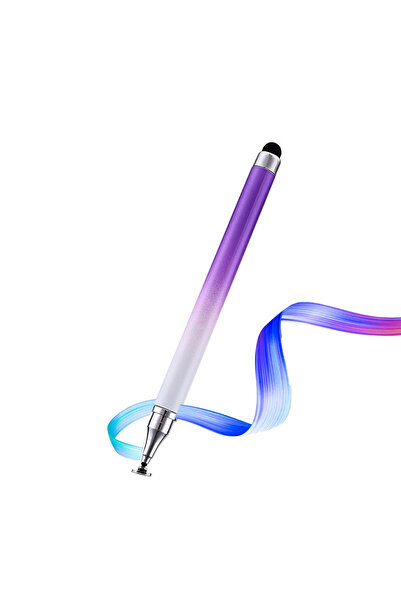 Microcase Universal Telefon Tablet için 2in1 Disk Uçlu Stylus Dokunmatik Çizi...