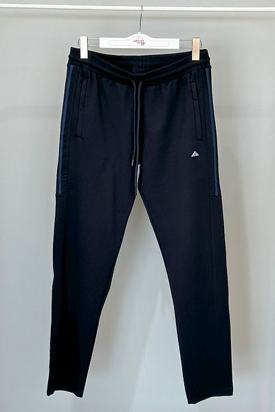 REMSA Ανδρικό φούτερ Navy Blue 3707 Model - ίσια μέση, ελαστικά πόδια και 3 τσέπες