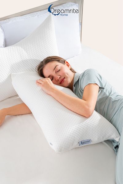 Dreamrite Home Pernă Happyrite reglabilă înaltă antialergică