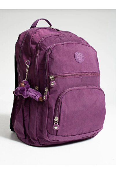 eflanmoda Otpornost na vodu višeslojni prostor napravljen od ljubičaste nabor...