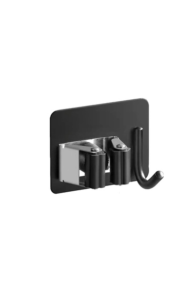 Microcase 2in1 Yapışkanlı Duvara Monte Mop ve Havlu Eşya Tutucu Askılık-AL4800