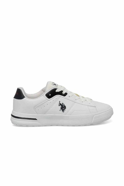 U.S. Polo Assn. Πόλο Ασν των ΗΠΑ. Ανδρικά λευκά αθλητικά παπούτσια