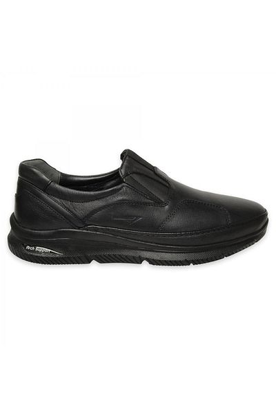 Forelli For-hallux 46109 Pantofi de bărbați din piele neagră de zi cu zi