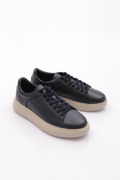DGN Ανδρικά παπούτσια Comfort Γνήσιο δέρμα Navy Blue 531431028