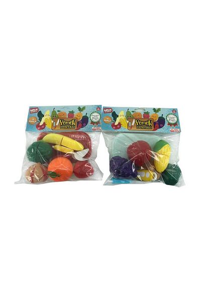 Birlik Oyuncak URT007-PVC1A/B 3-FRUIT CUTABLE VEGETABLE&FRUIT