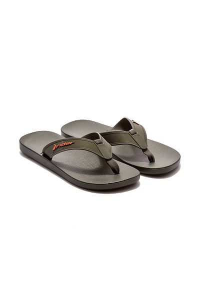 Rider Green Men's Flip Flops Impulse Thong Slippers - 39/46