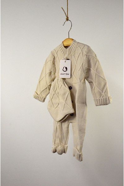 aurou Baby Knitwear Jumpsuit