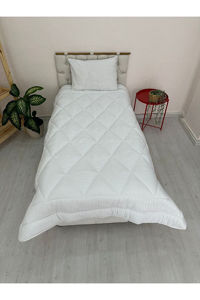 yok yok evim eve dair her şey Single Panel Quilted Sewn Microfiber Woven Fabric Silicone Quilt