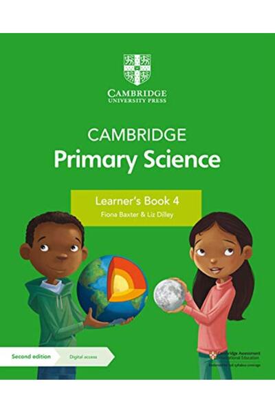 Cambridge كتاب العلوم للمرحلة الابتدائية للصف الرابع مع إمكانية الوصول الرقمي...