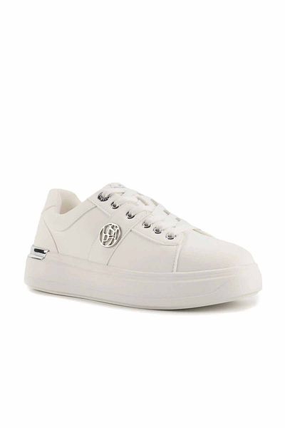 U.S. Polo Assn. BAZA. Polo Assn. Pantofi albi de modă pentru femei