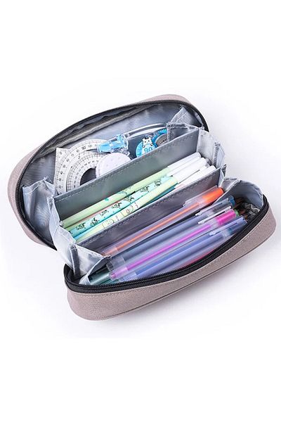 Go Veform Navy Blue 6813 - Multi-Compartment Pencil Bag for Children