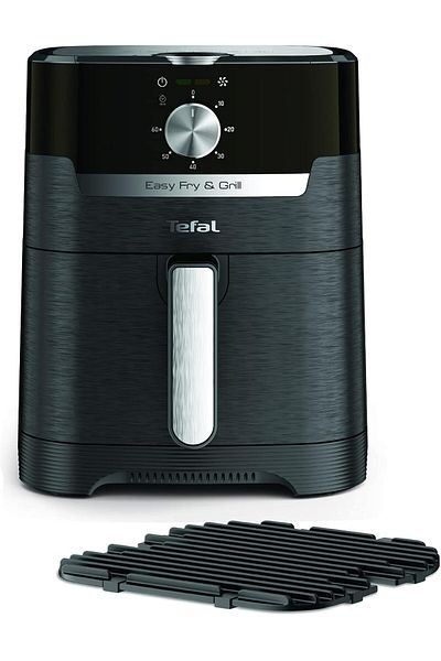 TEFAL Easy Fry Classic Ey501827 Air Fryer & Grill, Black, 4.2 L Capacity, 1550 W