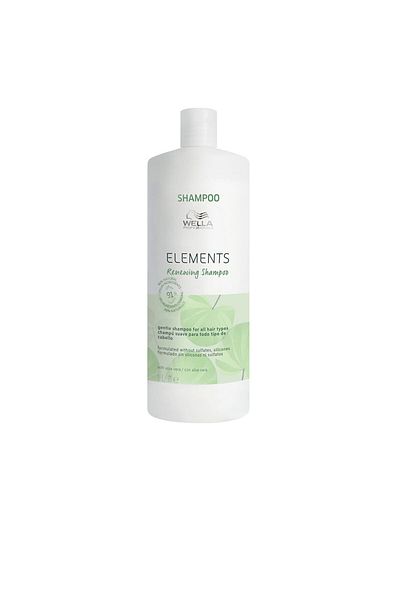 Wella Professionals Elements Sulfatfreies, Sanftes, Erneuerndes Shampoo Für Alle Haartypen, Wella Professionals 1000 ml