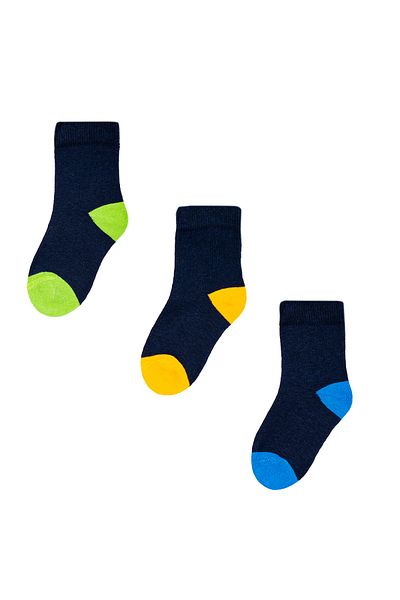 Miny Center Boy's 3-Piece Socks