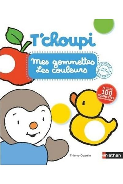 NATHAN T'Choupi: Mes Gommettes Les Couleurs