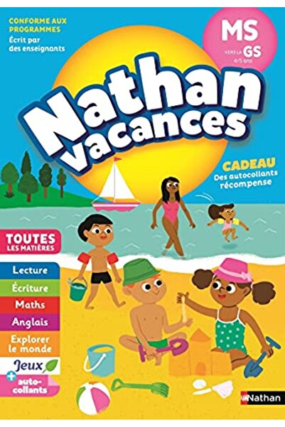 NATHAN Vacances Maternelle MS vers la GS 4/5 ans