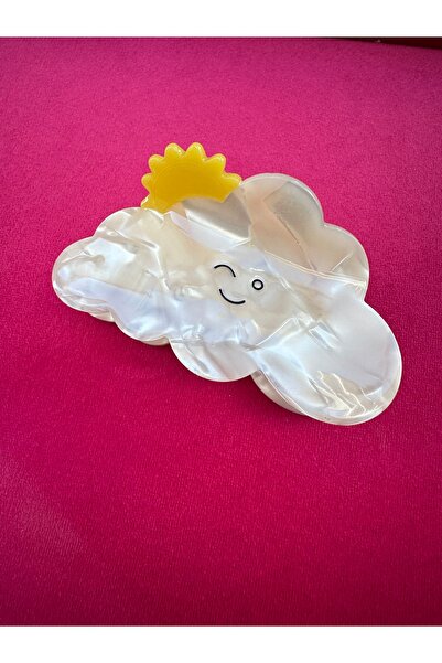 Milena Designer Store مشبك مزلاج على شكل عظمة بلون اللؤلؤ من ميلينا اسطنبول