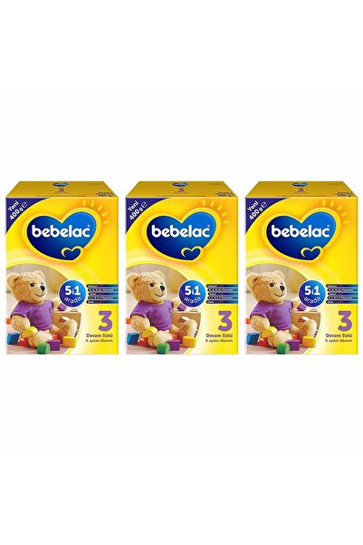 Bebelac 3 Devam Sütü 400 g 9-12 Ay x3 Avantaj Paket