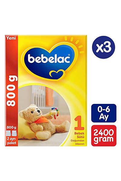 Bebelac 1 Bebek Sütü 800 gr x3 Avantaj Paket