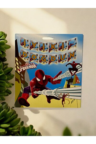 LASAGNA STORE Banner tematic Spider-Man La mulți ani - Omul Păianjen