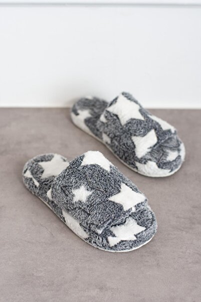 Moda Frato Modafrato Star Open - Dámské zimní pantofle Silent Sole House pantofle