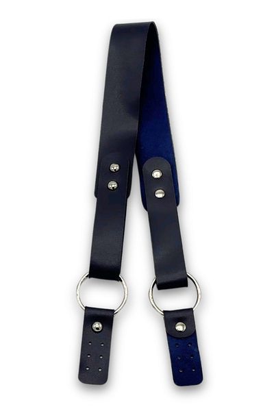 SENSY Leather Ring Single Bag Handle 72 cm