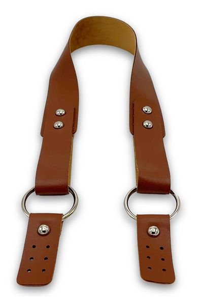 SENSY Leather Ring Single Bag Handle 72 cm