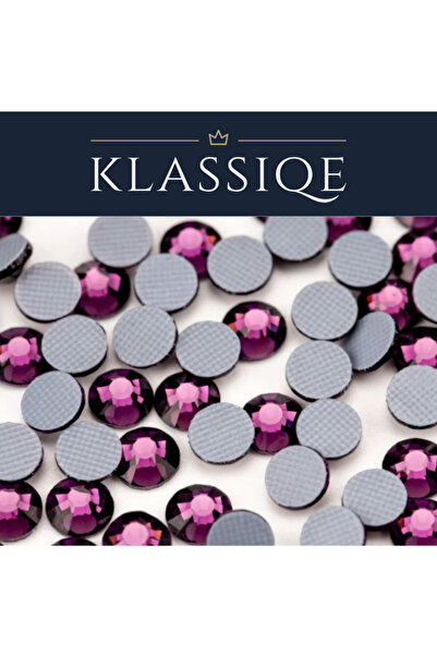 Klassiqe حجر الأميثيست (3 مم) SS10 - 1440 قطعة - يلتصق بالكي