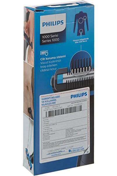 Philips Vücut Bakım Tıraş Makinası, Islak/Kuru Kullanım