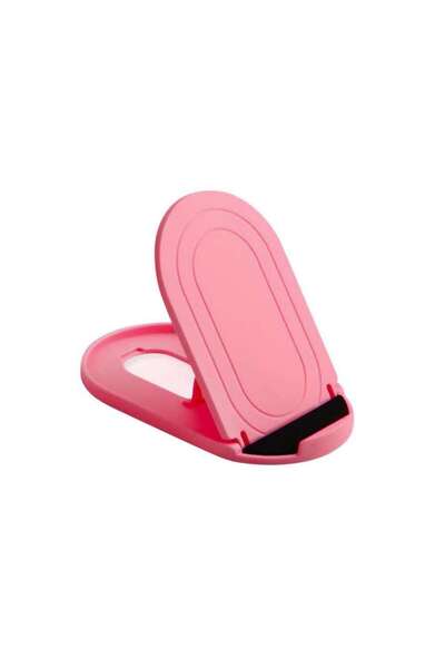 KingMa Masaüstü Ayarlanabilir Telefon Tutucu Stand Pembe