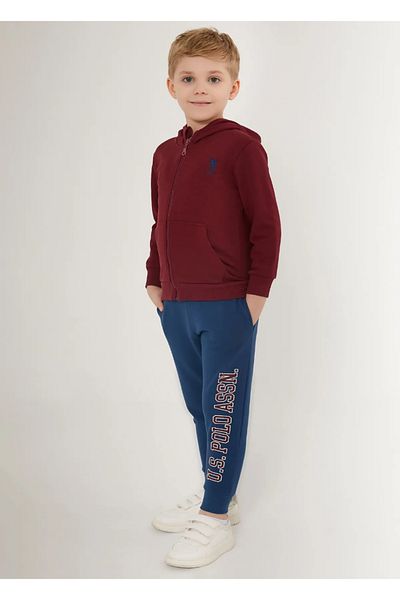 U.S. Polo Assn. Boy's Claret Red Suit