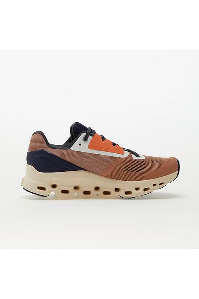 On Running حذاء المشي السويسري On Cloud Running Cloudstratus Cork-بني فاتح