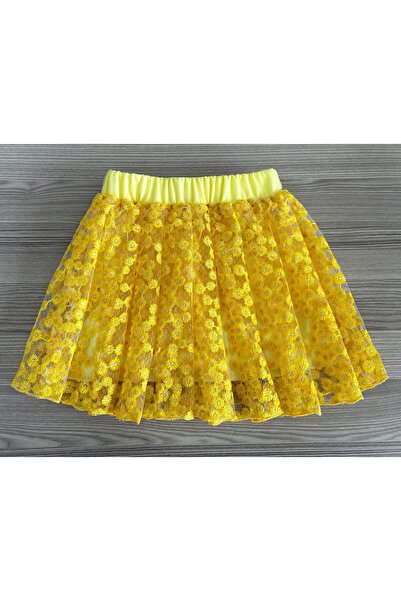 By Piera Daisy Tulle Girl's Skirt 6110