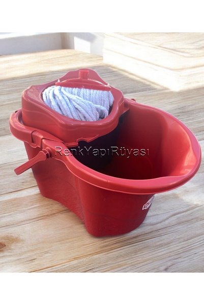 RENK YAPI RÜYASI HASTANE TEMİZLİĞİ İÇİN ENDÜSTRİYEL TEKERLEKLİ ÇİFT HAZNELİ S...