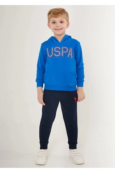 U.S. Polo Assn. Set cu glugă pentru băiat