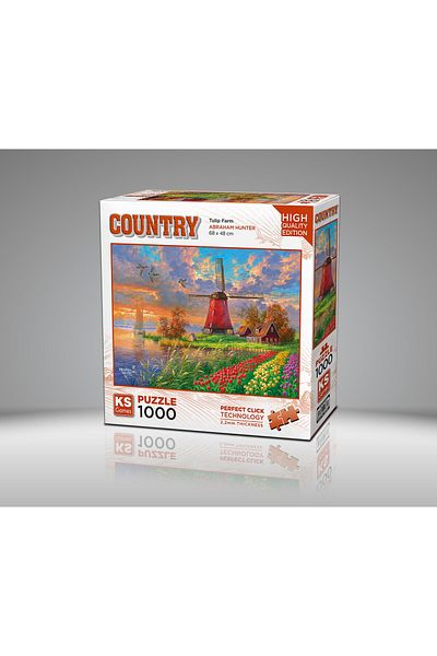 Ks Games Tulip Farm 1000 Piece Puzzle
