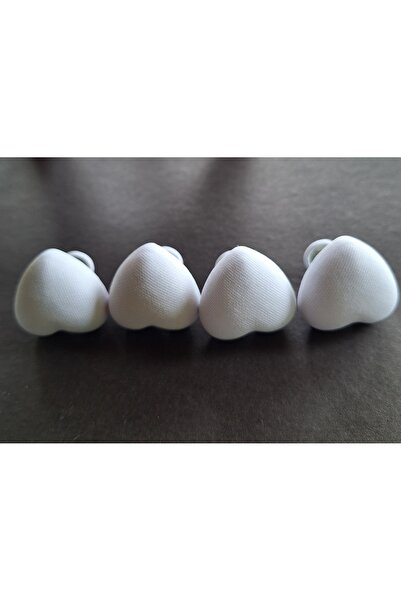 EMPA 8 قطع من إبر تثبيت لحاف على شكل قلب باللون الرمادي