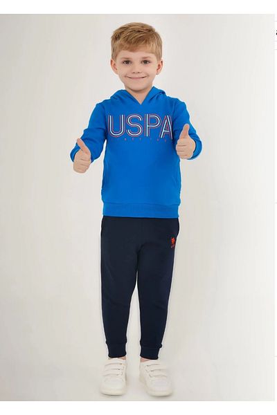 U.S. Polo Assn. Set cu glugă pentru băiat