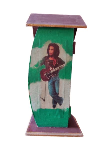 onyyapim Handmade Bob Marley Wooden Cd