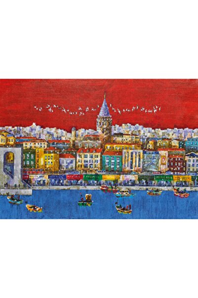 Ks Games İstanbul Kırmızısı 1000 Parça Puzzle