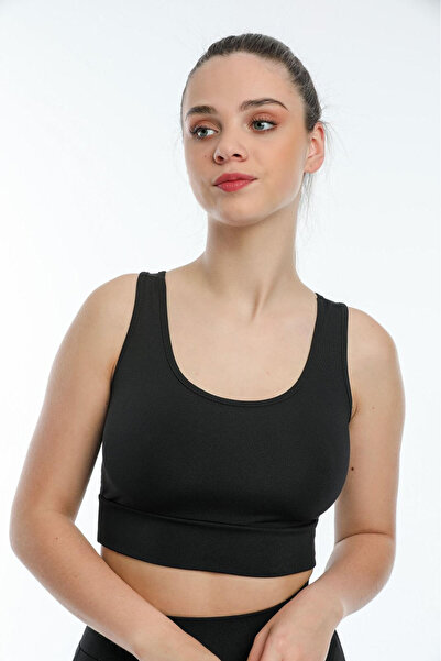 Blanco CROP TAYT TAKIM SİYAH